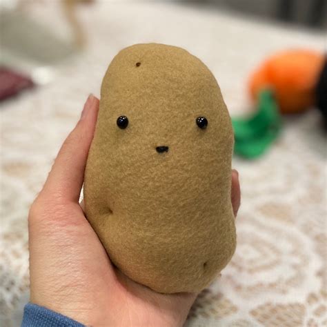 Potato Soft Cute Stuffed Baby Plush Toy | Etsy