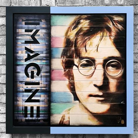John Lennon - Imagine By Rob Bishop - MP Gallery