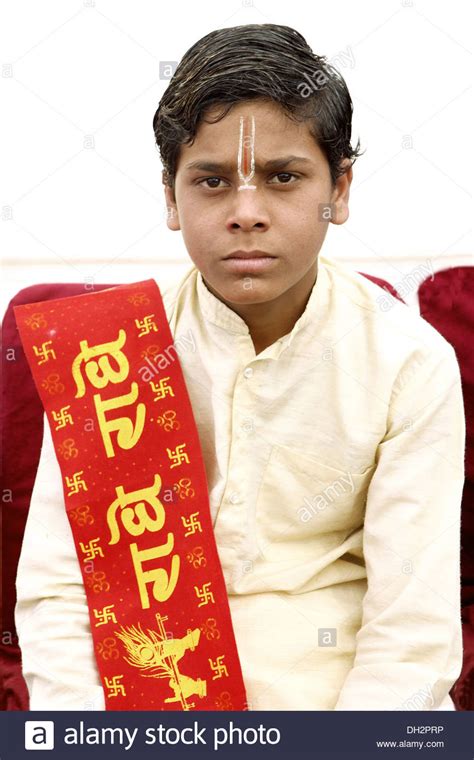 Hindu boy Jabalpur Madhya Pradesh India Asia MR#138D Stock Photo - Alamy