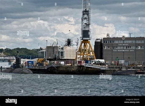 HMNB Devonport Royal Navy maintenance depot at HMS Drake, Plymouth, UK Stock Photo - Alamy