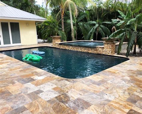 Travertine Pool Pavers - New Arrivals - Cliff's Pools & Patios, a ...