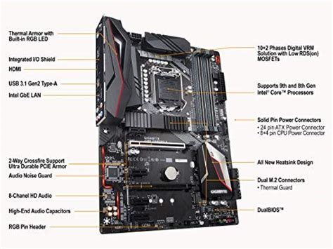 Compatible processors with GIGABYTE Z390 GAMING X | Pangoly