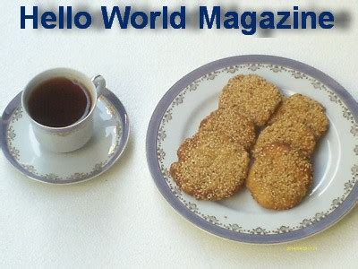 Syrian Barazek Cookies with Pistachio Recipe - Hello World Magazine