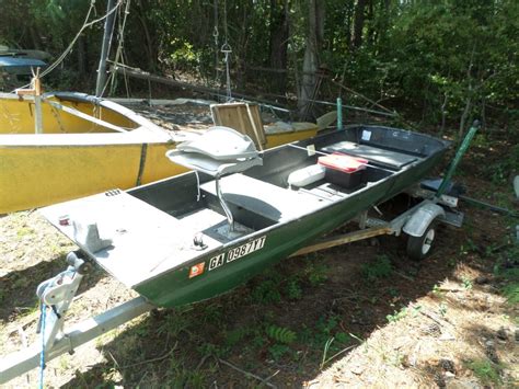 For Sale: 12 foot Jon Boat and Trailer, $500 | Oconee Sailing and Yacht Club