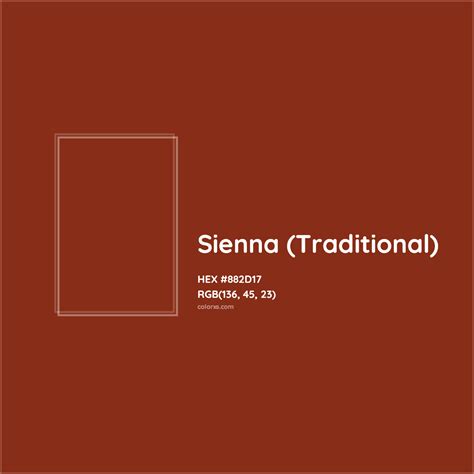 Sienna (Traditional) Complementary or Opposite Color Name and Code ...