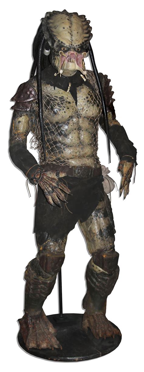 Lot Detail - Screen Used Full Size ''Hippie Predator'' Costume Suit ...