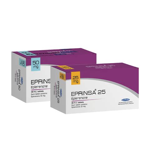 Eprinsa (Eplerenone) - Actoverco Pharmaceutical Company