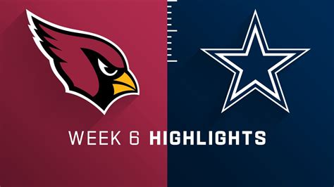 Arizona Cardinals vs. Dallas Cowboys highlights | Week 6