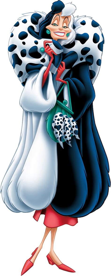 Cruella De Vil Disney Villains Clipart - Full Size Clipart (#276761 ...