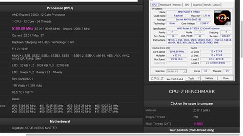 AMD Ryzen 9 7900X CPU-Z Benchmarks show its behind Core i7-12700K in ST ...