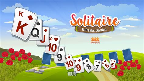 🕹️ Solitaire Tripeaks Garden - Plays.org