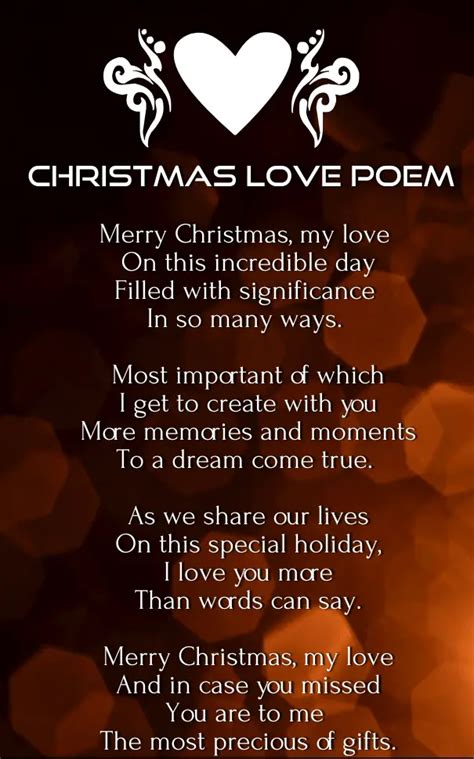 Merry christmas love Poems