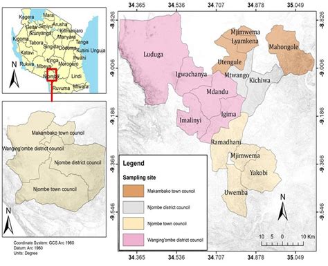 Nyanza District Map