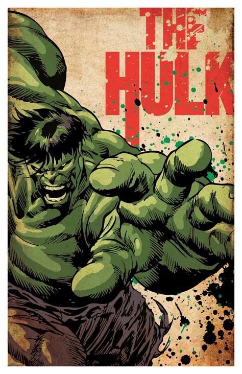 Wolverine & Hulk Poster Set of 2 Wall Decor 11 X 17 - Etsy