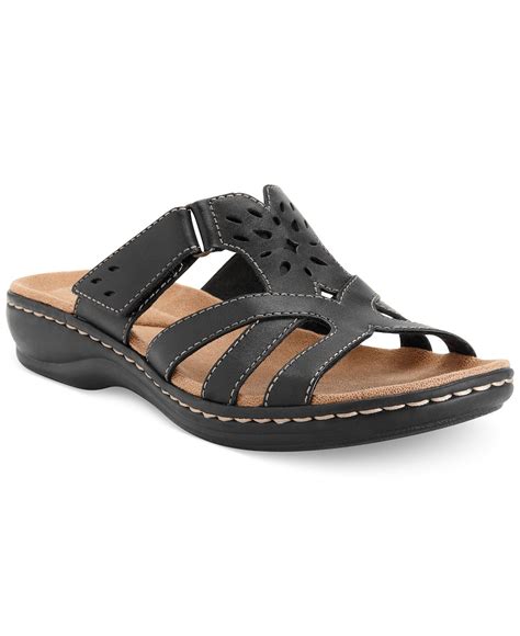 Clarks Women's Leisa Plum Sandals & Reviews - Shoes - Macy's | Ankle ...