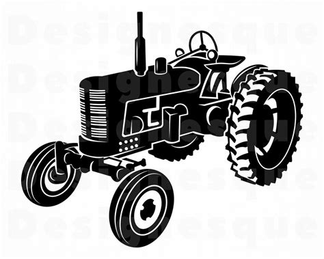 Tractor 8 SVG Tractor SVG Farm Tractor SVG Tractor | Etsy | Tractor ...