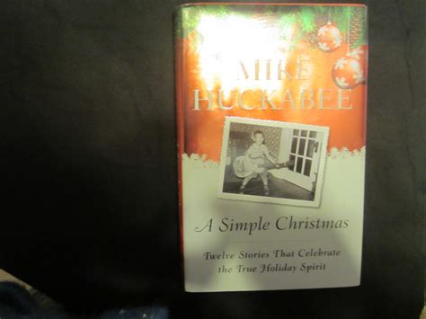 A Simple Christmas by Mike Huckabee Signed Book – Bill’s Political Shoppe