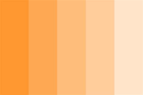 Orange Coral Color Palette