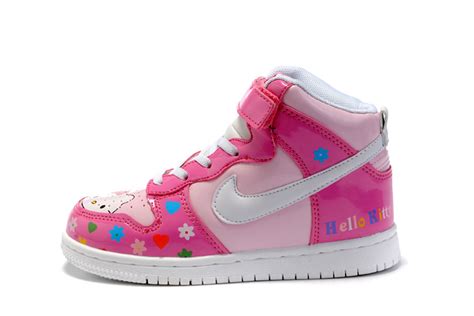 Nike Hello Kitty High Dunks Shoes For Kids