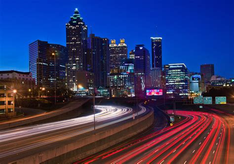 Atlanta Skyline at Dawn - Travel Caffeine