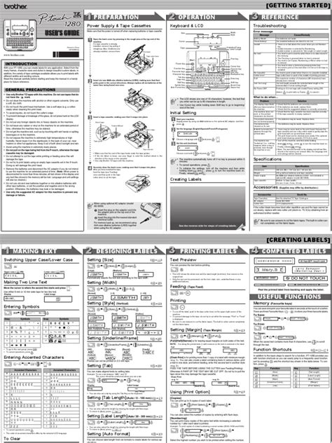 Label Printer Manual | PDF | Computer Keyboard | Ac Power Plugs And Sockets