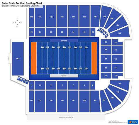 Boise State Football Stadium Seating Chart - Stadium Seating Chart