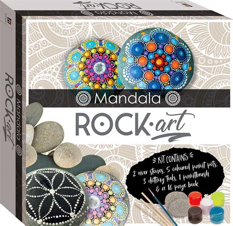 Mandala Rock Art Mini Kit - Craft Kits - Art & Craft - Adult - Hinkler