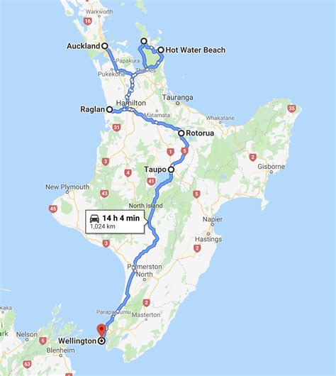 New Zealand Road Trip Itinerary: North and South Island | Road trip itinerary, Road trip, Travel ...