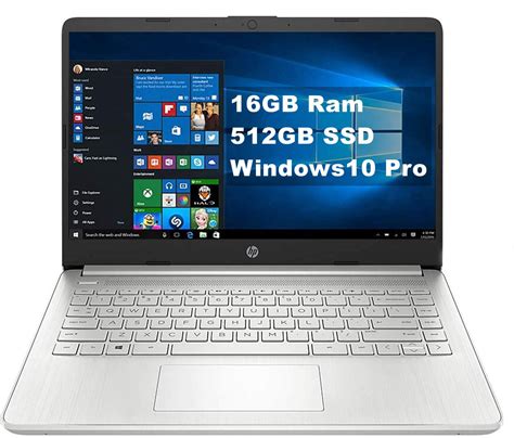 HP laptop-15.6" FHD Touchscreen-10th Gen Intel Core i5-1035G1 - 16GB Ram- 512GB SSD - Windows 10 ...