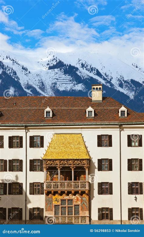 Famous Golden Roof - Innsbruck Austria Stock Image - Image of goldenes ...