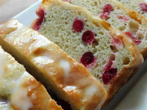 Lemon Cranberry Loaf - Drizzle Me Skinny!