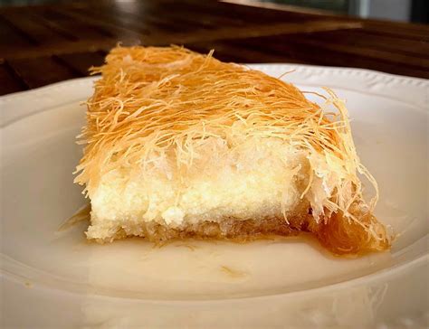 Galaktoboureko with Kataifi (Greek Custard and shredded phyllo pie) - My Greek Dish