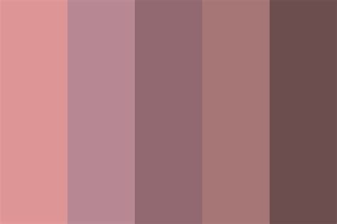 muted roses color palette created by jessique that consists #dd9696,#b88995,#926971,#a57676,#6b4 ...