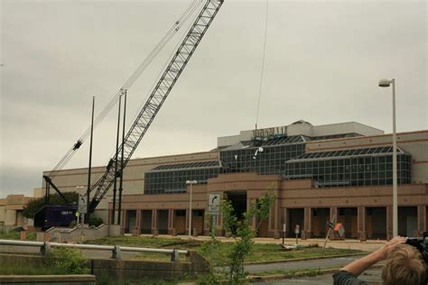 Long-awaited Landmark Mall demolition and redevelopment begins | ALXnow