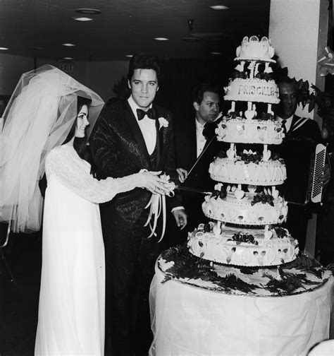 Elvis And Priscilla On Their Wedding Day Back In 1967 - Elvis Presley ...