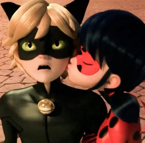 Miraculous Ladybug and Cat Noir Kiss - Faith-has-Krueger