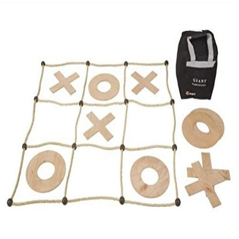 Uber Games Giant Tic Tac Toe Game - Hardwood - Walmart.com - Walmart.com