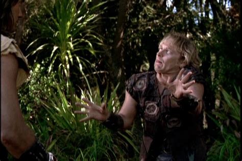 Iolaus proving he's not Dahak by impersonating Dahak. :) | Hercules the legendary journeys ...