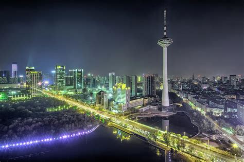 Skyline Shenyang Metropolis Modern by Steffen Schnur