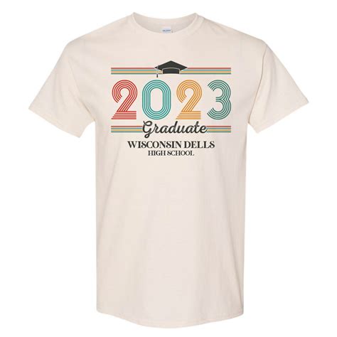 Wisconsin Dells High School Class of 2023 Graduation Gift Retro