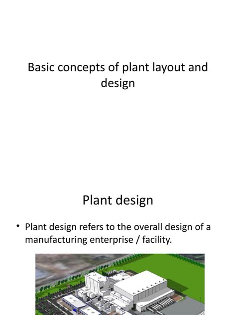 Plant Design & Layout - Introduction | PDF | Hazard Analysis And ...