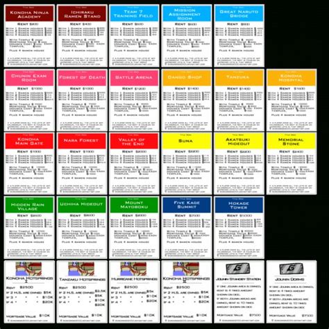 Original+Monopoly+Property+Cards+Printable | Monopoly | Monopoly | Printable Monopoly Property ...