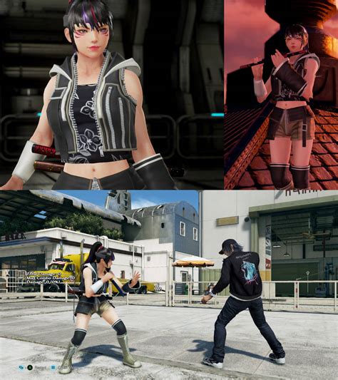 Tekken 7 mod FFVIIAC Yuffie Outfit for Kunimitsu by monkeygigabuster on ...