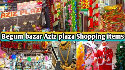 Begum bazaar Aziz plaza return gifts |Decoration items wholesale market in Hyderabad | Event ...