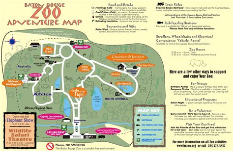 Baton Rouge Zoo | Louisiana vacation, Baton rouge zoo, Zoo map