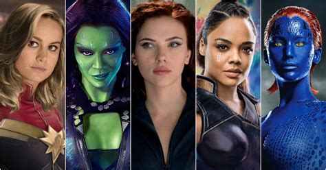 Marvel Top 10 Hottest Women Movie