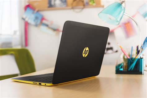 The buzz was right: HP's new bumblebee-colored SlateBook is the first Android laptop | Greenbot