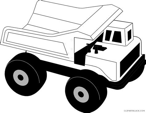 dump truck clip art black and white 20 free Cliparts | Download images on Clipground 2024