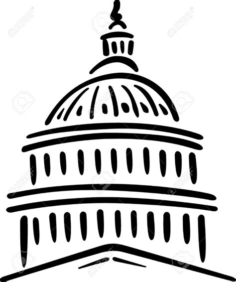 Capitol Building Drawing at GetDrawings | Free download