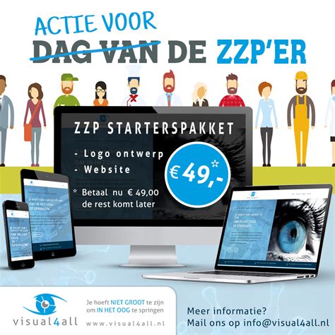 Actie voor de ZZP-er - Visual4All